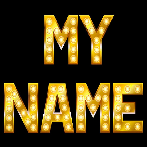 icône 3D My Name Live Wallpaper